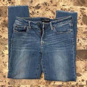 Lucky Brand Women's Cropped Blue Jeans